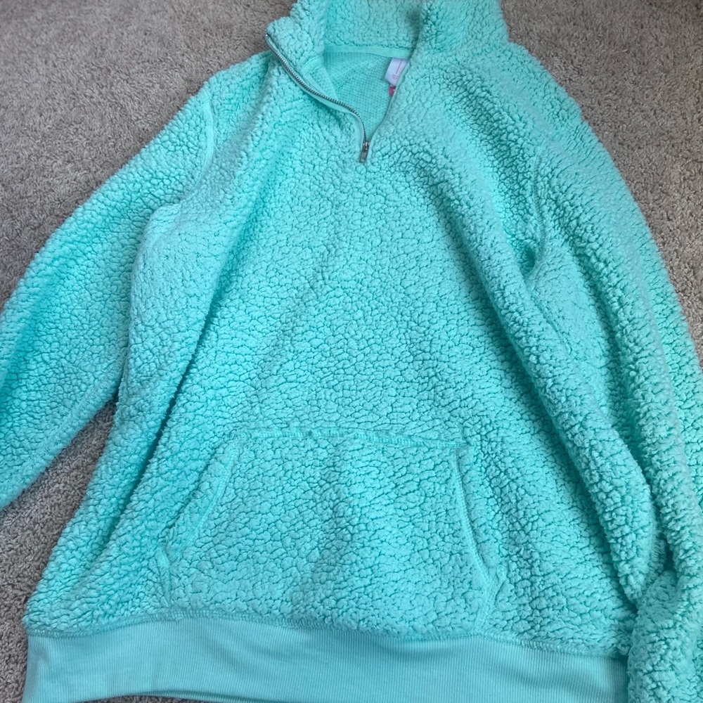 Quarter zip up sweater